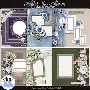 After The Storm Quick Pages by ADB Designs