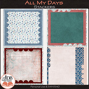 All My Days Stackers by ADB Designs