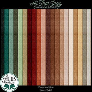 All That Jazz Heritage Embossed Solids by ADB Designs