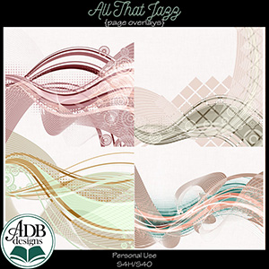 All That Jazz Heritage Page Overlays by ADB Designs