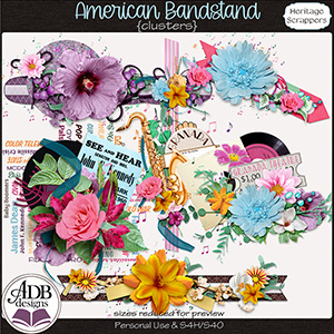 American Bandstand Clusters by ADB Designs