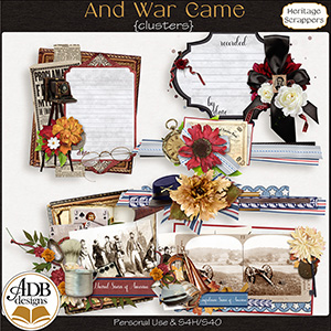 And War Came Heritage Clusters by ADB Designs