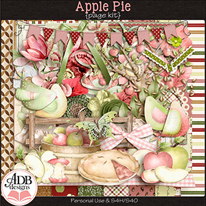 Apple Pie Page Kit by ADB Designs