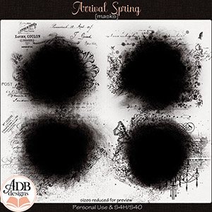 Arrival: Spring Masks by ADB Designs