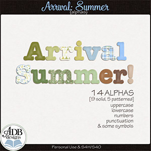 Arrival Summer Alphas by ADB Designs