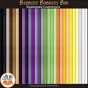 Bibbidi Bobbidi Boo Solid Papers by ADB Designs