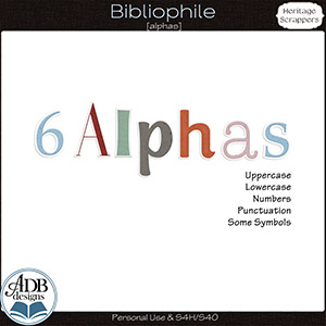 Bibliophile Alphas by ADB Designs