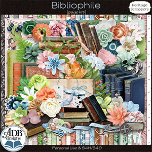 Bibliophile Page Kit by ADB Designs