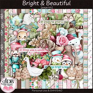 Bright & Beautiful Page Kit by ADB Designs