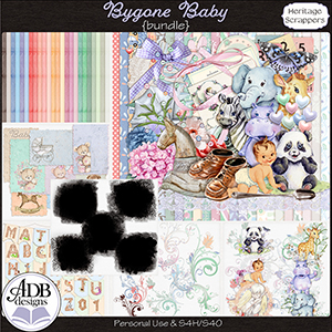 Bygone Baby Bundle by ADB Designs