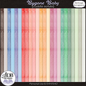 Bygone Baby Cuddle Solids by ADB Designs