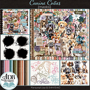 Canine Cuties Bundle by ADB Designs