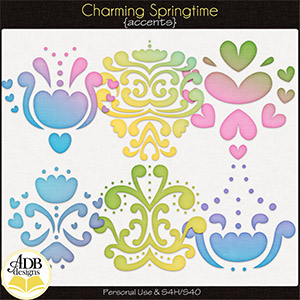 Charming Springtime Accents by ADB Designs