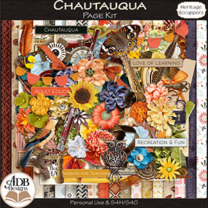 Chautauqua Page Kit by ADB Designs