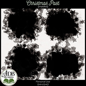 Christmas Past Masks by ADB Designs