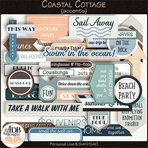 Coastal Cottage Accents by ADB Designs