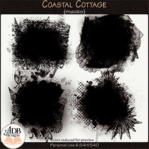 Coastal Cottage Masks by ADB Designs