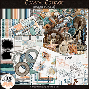 Coastal Cottage Bundle + Bonus by ADB Designs