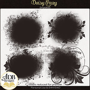 Daisy Crazy Masks by ADB Designs