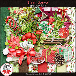 Dear Santa Petite Kit by ADB Designs