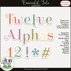 Emerald Isle Alphas by ADB Designs