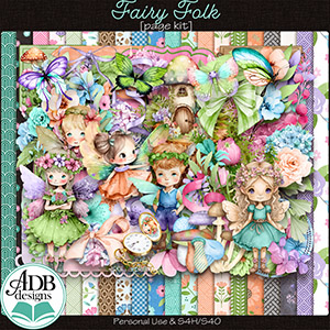 Fairy Folk Page Kit