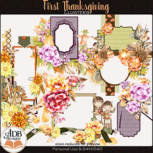 First Thanksgiving Clusters by ADB Designs