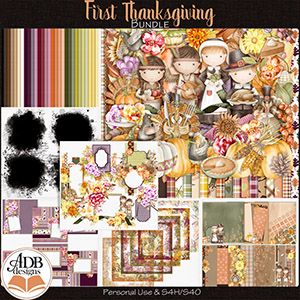 First Thanksgiving Bundle by ADB Designs