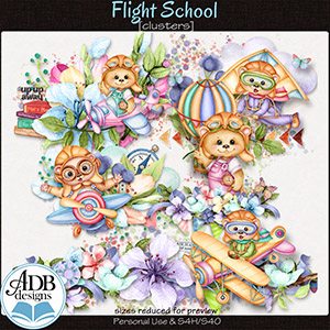 Flight School Clusters by ADB Designs