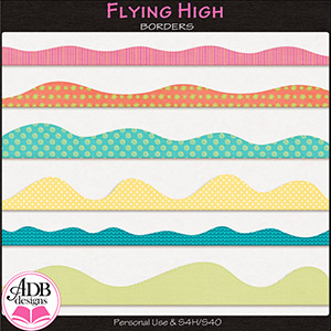 Flying High Borders by ADB Designs