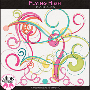 Flying High Flourishes by ADB Designs