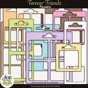 Forever Friends Frames by ADB Designs