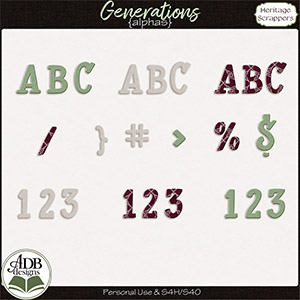 Generations Alphas by ADB Designs