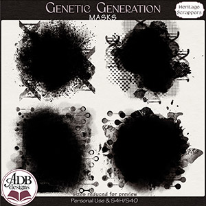 Genetic Generation Masks by ADB Designs