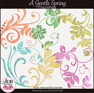 A Gentle Spring Flourishes by ADB Designs