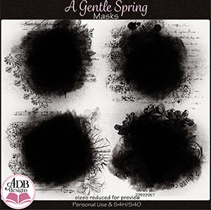 A Gentle Spring Masks by ADB Designs