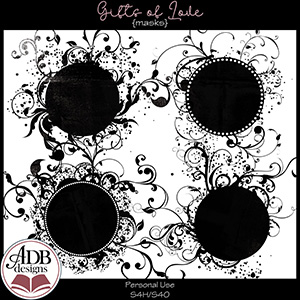 Gifts of Love Masks by ADB Designs