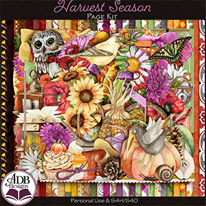 Harvest Season Page Kit