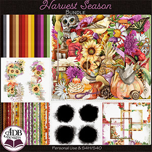 Harvest Season Cardstock Papers