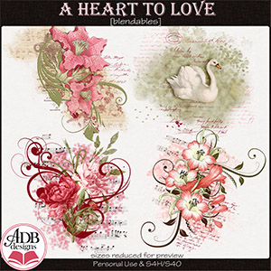 A Heart to Love Blendables by ADB Designs