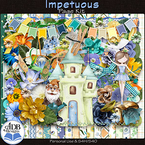 Impetuous Page Kit by ADB Designs