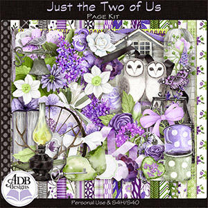 Just the Two of Us Page Kit