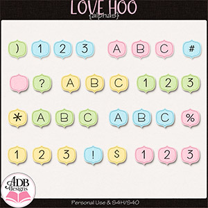 Love Hoo Alphas by ADB Designs