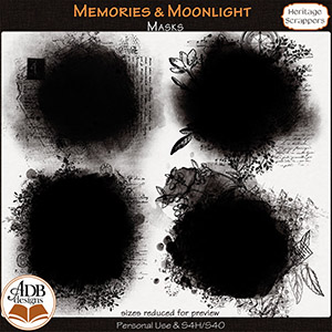 Memories & Moonlight Masks by ADB Designs