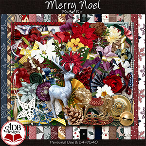 Merry Noel Page Kit by ADB Designs