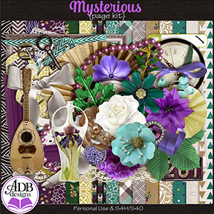 Mysterious Page Kit by ADB Designs