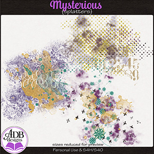 Mysterious Splatters by ADB Designs