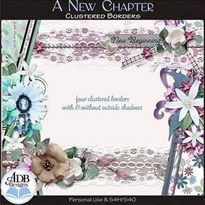 A New Chapter Borders by ADB Designs