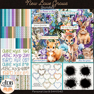 New Love Grows Bundle by ADB Designs