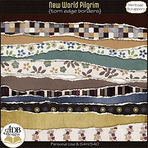 New World Pilgrim Borders by ADB Designs